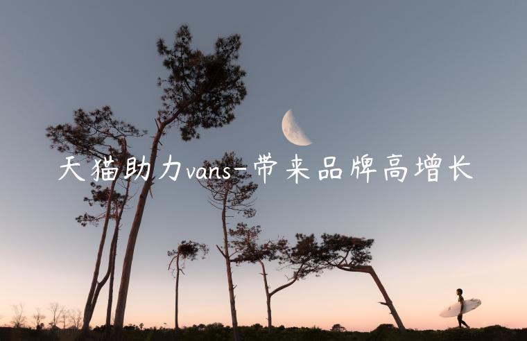 天貓助力vans-帶來(lái)品牌高增長(zhǎng)